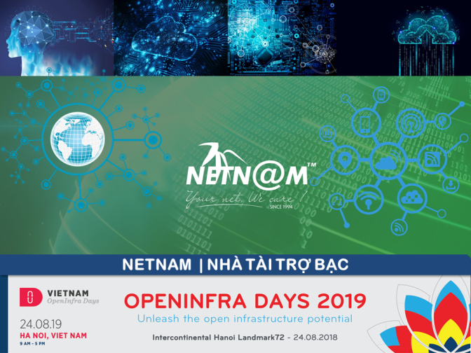 NETNAM – Nhà tài trợ Bạc OPENINFRA DAYS 2019