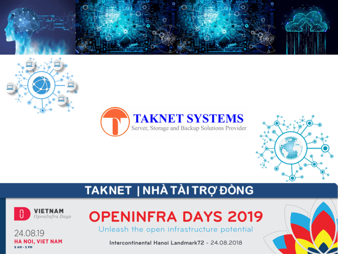 Taknet Systems - Nhà tài trợ Đồng OPENINFRA DAYS 2019
