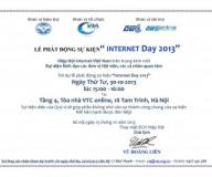 LỄ PHÁT ĐỘNG SỰ KIỆN “INTERNET DAY 2013”
