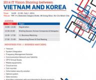IT Vision Sharing between Vietnam and Korea 2014
