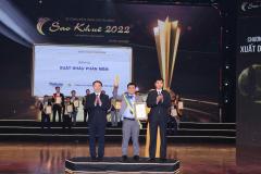 Tinhvan Software nhận Giải thưởng Sao Khuê 2022 trong lĩnh vực Dịch vụ xuất khẩu phần mềm