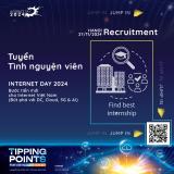 Thông báo tuyển Tình nguyện viên sự kiện Internet Day 2024