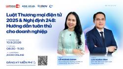 Webinar Luật Thương mại điện tử 2025 & Nghị định 248: Hướng dẫn tuân thủ cho doanh nghiệp